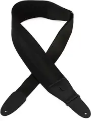 Levy's PM48NP3 Neoprene Guitar Strap - Black (3-pack) Bundle