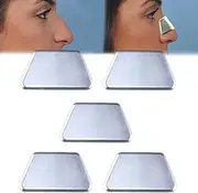 Aluminum Nasal Splints, External Nose Support Protector for Rhinoplasty Septoplasty Sur-Gery, Nose Brace Fracture, ENT, Orthopedic Immobilization, Sliver (M)