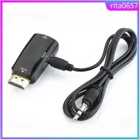 在飛比找蝦皮購物優惠-HDMI to mini VGA Converter Wit