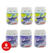 Pack of 6 - Bowl Fresh Automatic Toilet Bowl Cleaner 3 X 255g Lavender & 3 X 255g Fresh Lemon