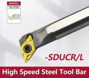 Cutter Bar CNC Lathe -SDUCR Turning Holder Tool H08K-H10K-H12M-H16Q SDUCR07