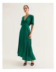 [REVIEW] Montreal Sleeved Dress in Emerald