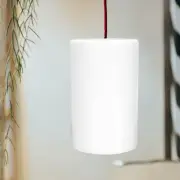Glass Lampshade Cover Cylinder Lamp Shade Lamp Bulbs Shade Ceiling Light Shade
