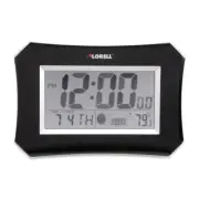 Lorell Lcd Wall/alarm Clock - Digital (LLR60998)