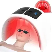 Red-Light-Beauty-Mask,LED Light Beauty for Face,7 Colors LED Face Mask Facial, LED Beauty Light with Spray Function,Skin Care Equipment at HomeFacial Skin Care Tool for Mask,Neck,Body