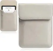 T Tersely Sleeve Case for 7" Kindle Paperwhite and Kindle Colorsoft Signature Edition (2024 Released), 6.8" Kindle Paperwhite 2021, Lightweight, Portable, Protective Pouch Bag for Kindle, LightGrey