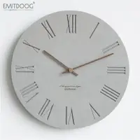 在飛比找ETMall東森購物網優惠-EMITDOOG現代簡約北歐鐘表 掛鐘客廳創意時鐘家用超靜音