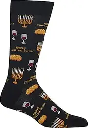 [Hot Sox] Men's Happy Challah Days Socks