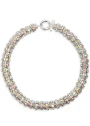 Pearl Octopuss.y Fat Diamond Silver-plated Necklace ONE SIZE
