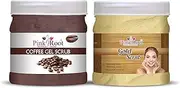 Pink Root Gold Scrub 500gm with Coffee Gel Scrub 500gm