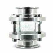 USA Lab Equipment Tri-Clamp Sanitary Short Sight Glass Stainless 304- Various...