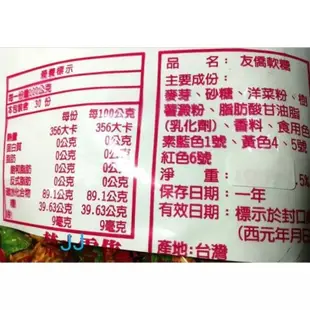 旺 軟糖-旺鳳梨軟糖-台灣製造 950g裝-單顆包-開市拜拜彩券