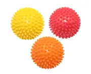 3Pcs Professional Massage Balls Foot Massager Spiky Roller For Deep Tissue Trigger Point Plantar Fasciitis Reflexology Stress Therapy Myofascial Release