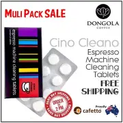 CINO CLEANO Espresso Coffee Machine Cleaning Tablets Clean Cleaner by Cafetto