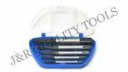 VCT 5Pc Screw Extractor Set Easy Out Drill Bits guide Broken Screw Bolt Remover