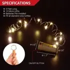 BEYKURY 10 Pack Wine Bottles Cork String Lights - Battery Powered - Packs of 10