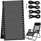 Zero Gravity Chair Replacement Fabric 17 W x 63â€œH Reclining Patio Black