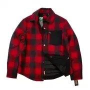 Pendleton Deadstock Wool Blend Shacket Buffalo Plaid