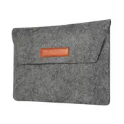 15 Inch Felt Computer Bag - Protective Cover for Notebook
