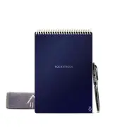 Rocketbook Flip Executive Sized Reusable Notebook - Midnight Blue