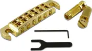 TonePros Wraparound Bridge With S1 Studs Gold