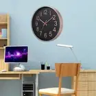 Non Ticking Clock Quiet Environment Compact Design Large 3D Arabic Numerals