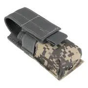 2PCS Nylon Single Mag Pouch Insert Flashlight Combo Clip Carrier For Duty Belt Hunting Gun Accessories ACUCAMO COLOR