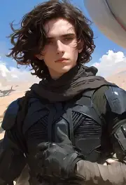 "Dune Paul Atreides" 13x19 Fine Art Print Limited to 20 Hand-Numbered Copies