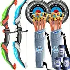 Bow and Archer Toys Set for Kids Archery Toy Set with 10 Suction Arrows