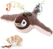 Interactive Chirping Bird Cat Toy 2025 New Flying Interactive Chirping Bird Cat