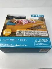 Intex Cozy Kidz Inflatable Airbed, Oranges Free Shipping