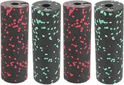 4pcs Yoga Column Massage Column Yoga Roller Massage Stick Cork Massage Roller Balance Exercise Roller for Back Small Roller Sports Equipment Muscle Massage Roller Body Roller Epp