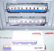 Marklin DIGITAL AC HO IMPERIAL COURT TRAIN EMPEROR WILHELM II WAGON Set #1 MIB!