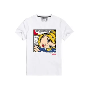 T-Shirt with Girl on cry Cotton 100% (IA-096)