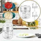 250ml Electric Garlic Food Chopper Veg Chopper Grinder Blender Crusher Tool L1