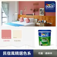 在飛比找PChome24h購物優惠-【Dulux得利塗料】A991 竹炭健康居除甲醛乳膠漆 民宿