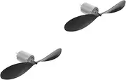 ULTECHNOVO 2 Sets Mini Electric Motor Wind Turbine Kit Wind Turbine Generator for Science Education