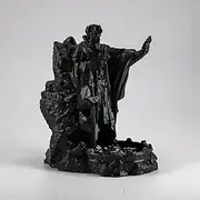 DND Dice Tower God Dice Tower DND Accessories DND dice Tray for RPG Games Tabletop Games Such Dragons and Dungeons (Black)