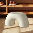 Bathroom Stool Shoe Change Stool Toilet Step Stool Simple Ottoman Foot Rest