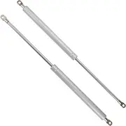 X AUTOHAUX Universal Lift Supports Struts Window Toolbox Gas Springs 20inch/500mm 200lb/890N/89kg Silver Tone 2 Pcs