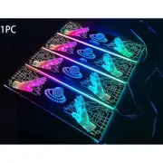 1x RGB Backplate For Graphics Card GPU & Gaming PC Case ARGB Led Light Aura Sync