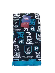 AFL Team Supporter Cotton Tea Towel - Port Adelaide Power - 40cm x 60cm