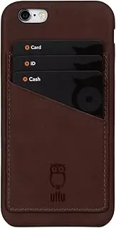 ullu UWL6PPL16 Premium Leather Wallet Case for iPhone 6/6S Plus-Oldie