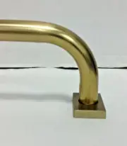 Pottery Barn Hidden Connection Room Darkening Curtain Rod .75 28-48 Brass