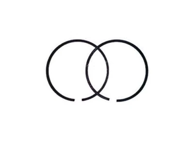 Piston Rings 49mm x 1.5mm Fits Stihl TS400 MS390 Fits 460 570 Part # 11270343007