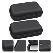 2 Pcs Portable Eva Storage Bag Mobile Hard Disk Case Travel