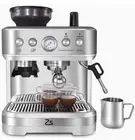 Espresso Machine Stainless Steel Espresso Machine with Milk Frother and Grinder