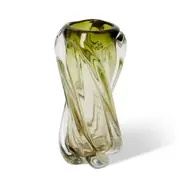 E Style Sharik Glass Flower Vase Centerpiece Indoor Home Decor 28cm Green