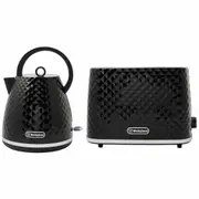 Westinghouse Kettle & Toaster Set Black