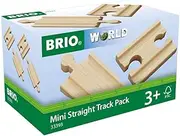BRIO - Mini Straight Track Pack 4 pieces
